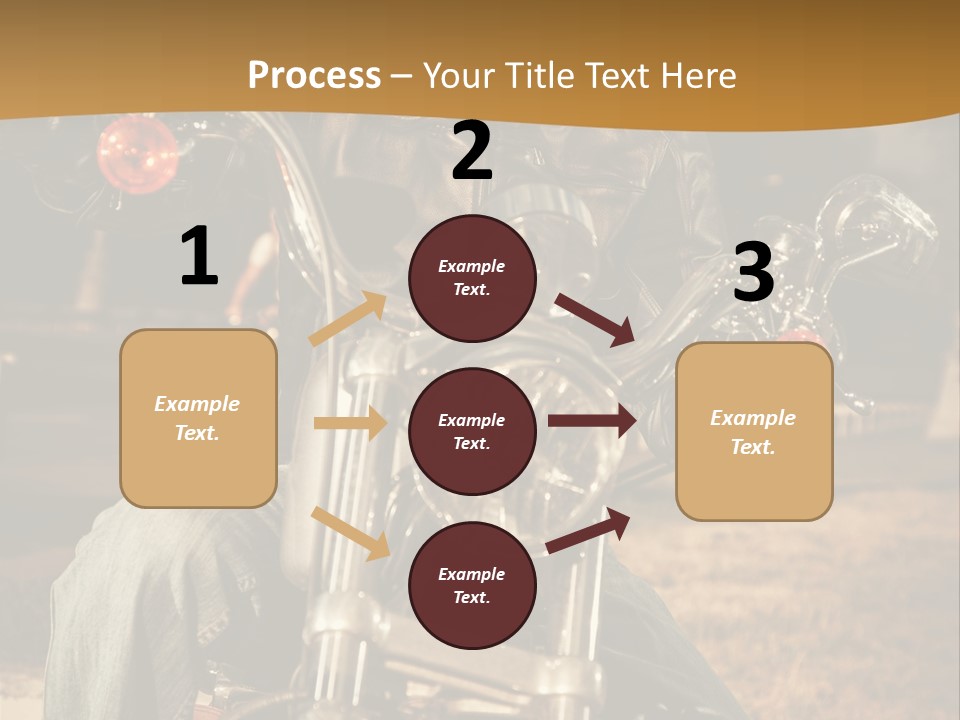 Brown Sunglasses Outdoor PowerPoint Template