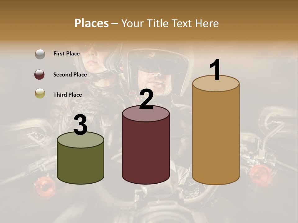 Lifestyle Transport Bike PowerPoint Template