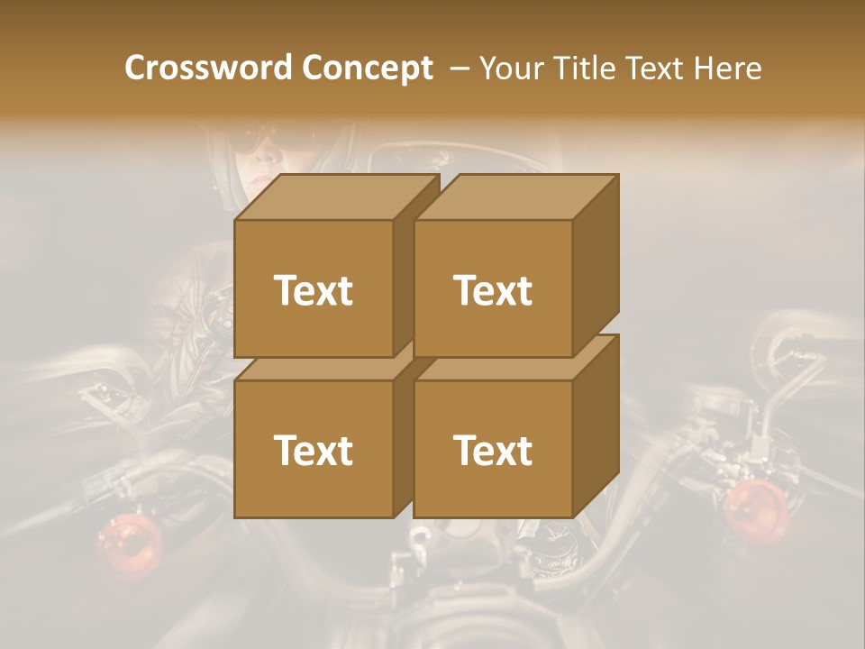 Lifestyle Transport Bike PowerPoint Template