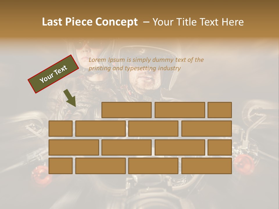 Lifestyle Transport Bike PowerPoint Template