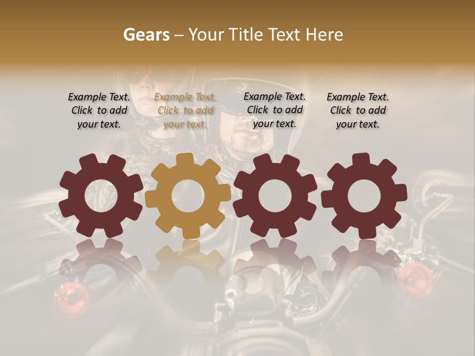 Lifestyle Transport Bike PowerPoint Template