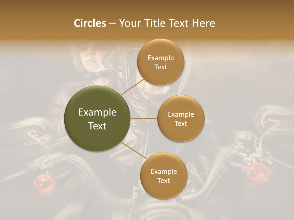 Lifestyle Transport Bike PowerPoint Template