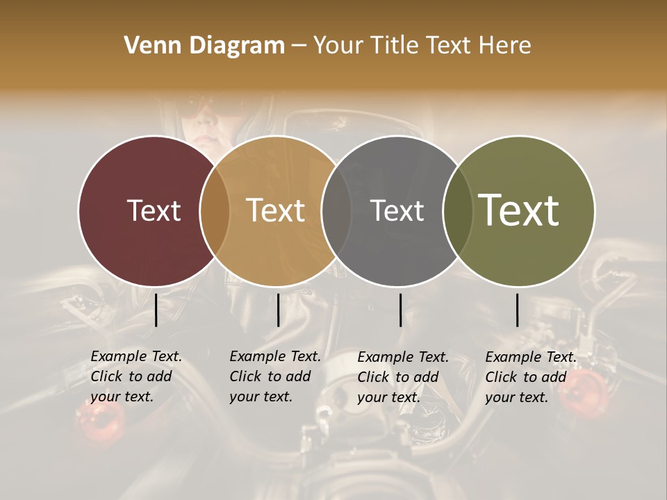Lifestyle Transport Bike PowerPoint Template