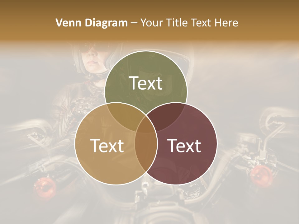 Lifestyle Transport Bike PowerPoint Template