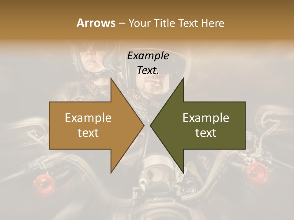 Lifestyle Transport Bike PowerPoint Template