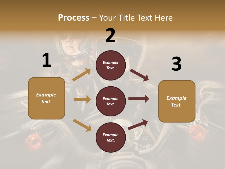 Lifestyle Transport Bike PowerPoint Template