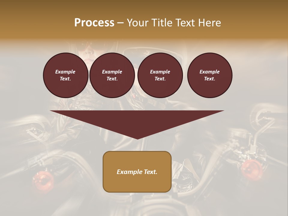 Lifestyle Transport Bike PowerPoint Template