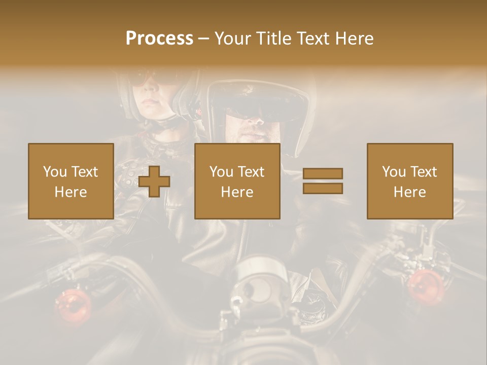 Lifestyle Transport Bike PowerPoint Template