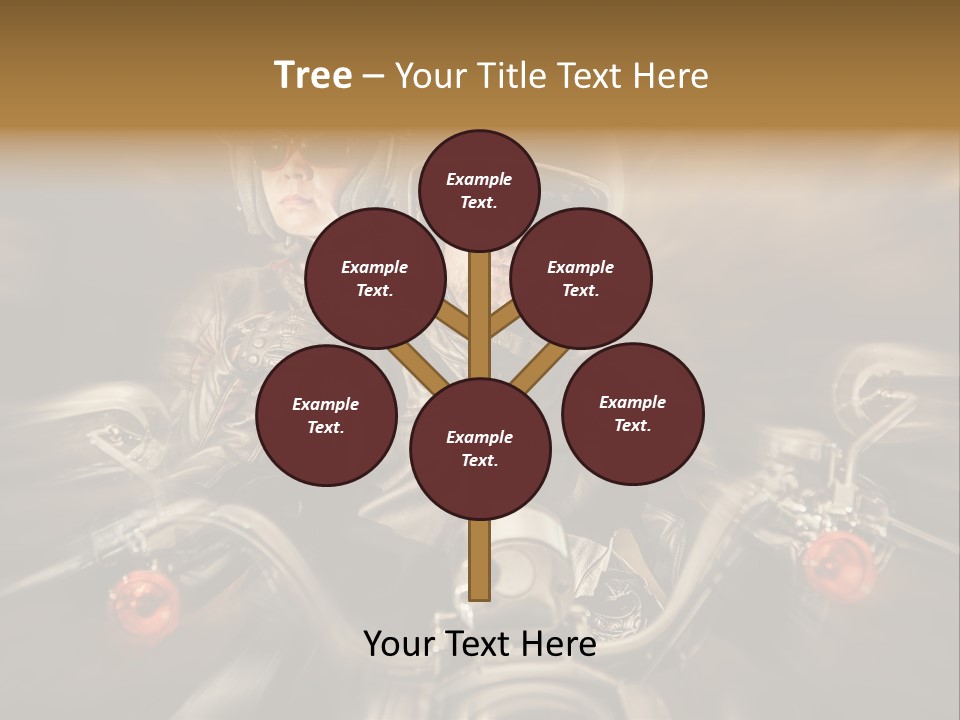 Lifestyle Transport Bike PowerPoint Template