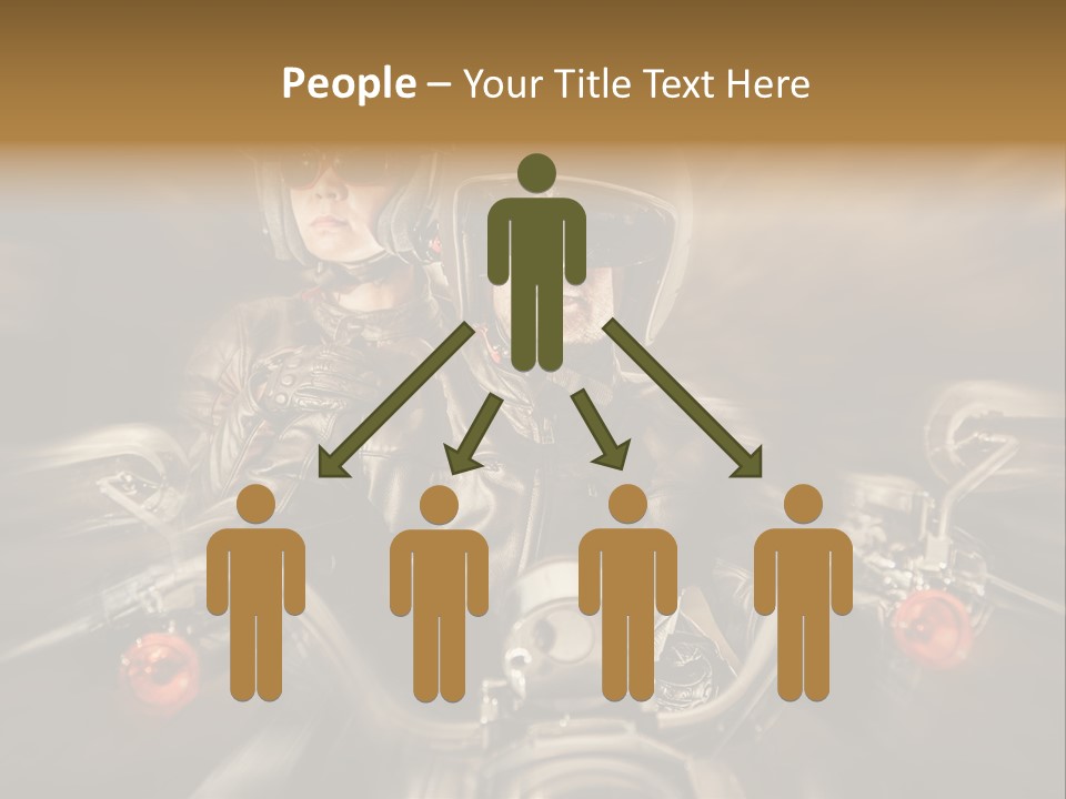 Lifestyle Transport Bike PowerPoint Template