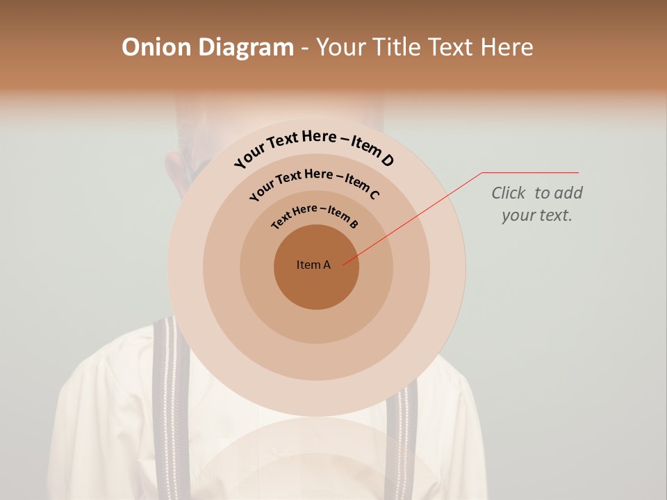 Blackboard Color Image Hand PowerPoint Template