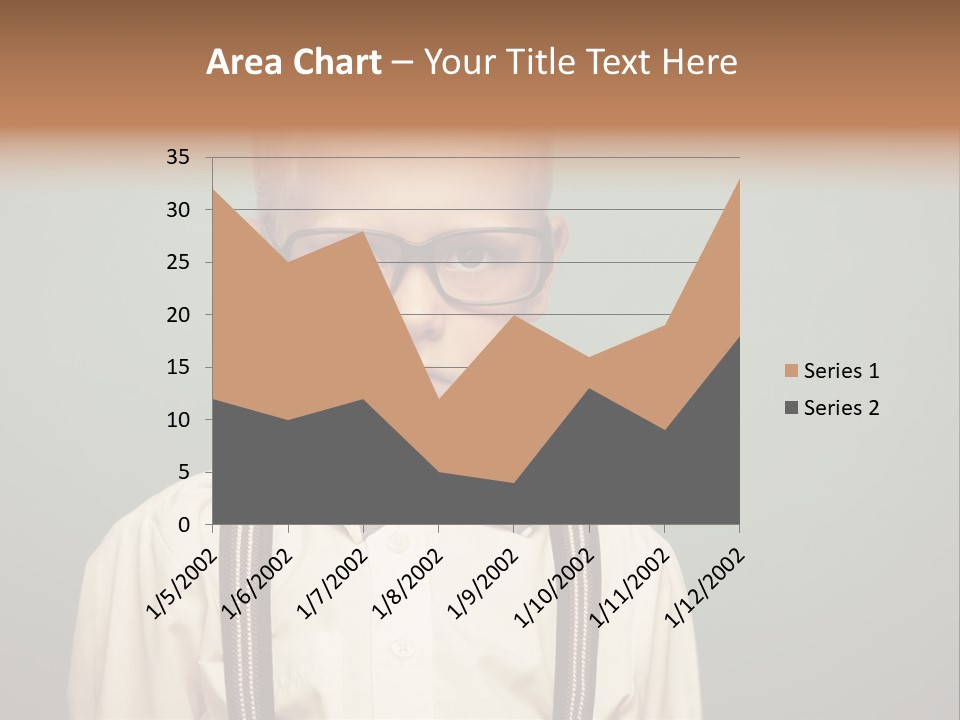 Blackboard Color Image Hand PowerPoint Template