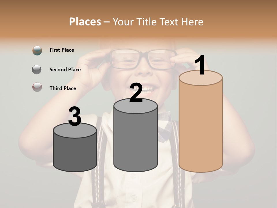 Child Kid Photo PowerPoint Template