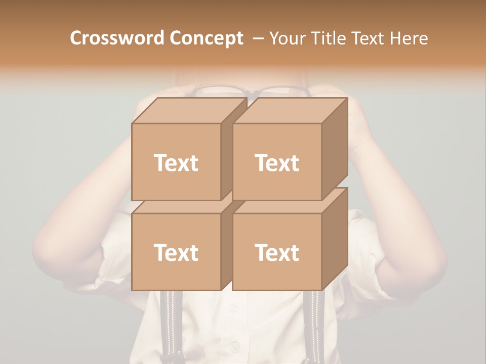 Child Kid Photo PowerPoint Template