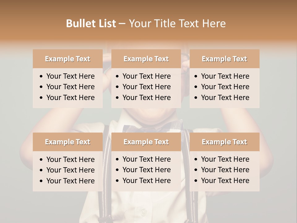 Child Kid Photo PowerPoint Template