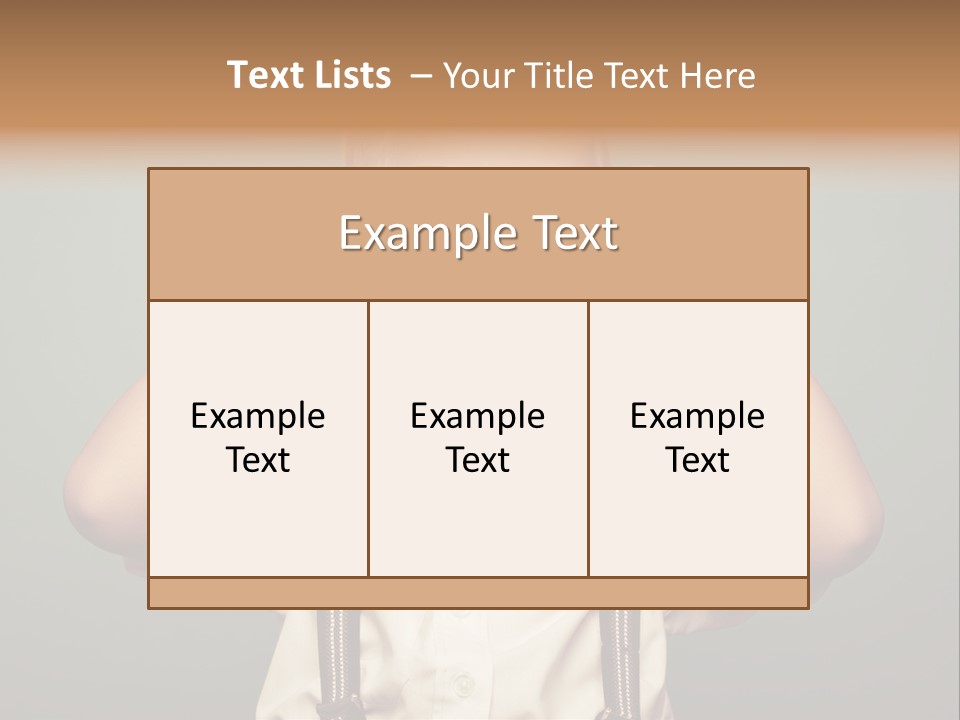 Child Kid Photo PowerPoint Template
