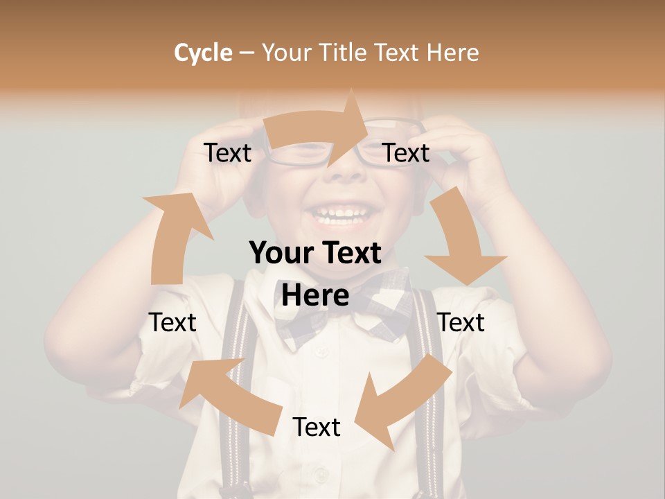 Child Kid Photo PowerPoint Template