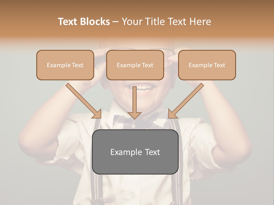 Child Kid Photo PowerPoint Template