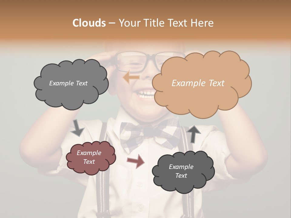 Child Kid Photo PowerPoint Template