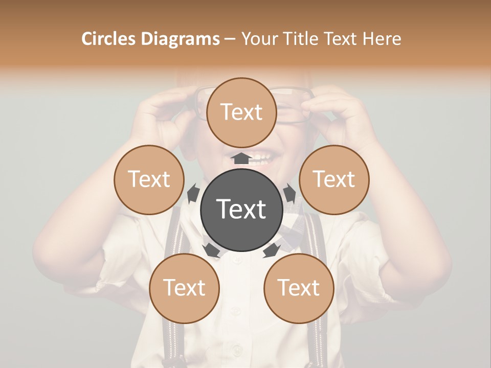 Child Kid Photo PowerPoint Template