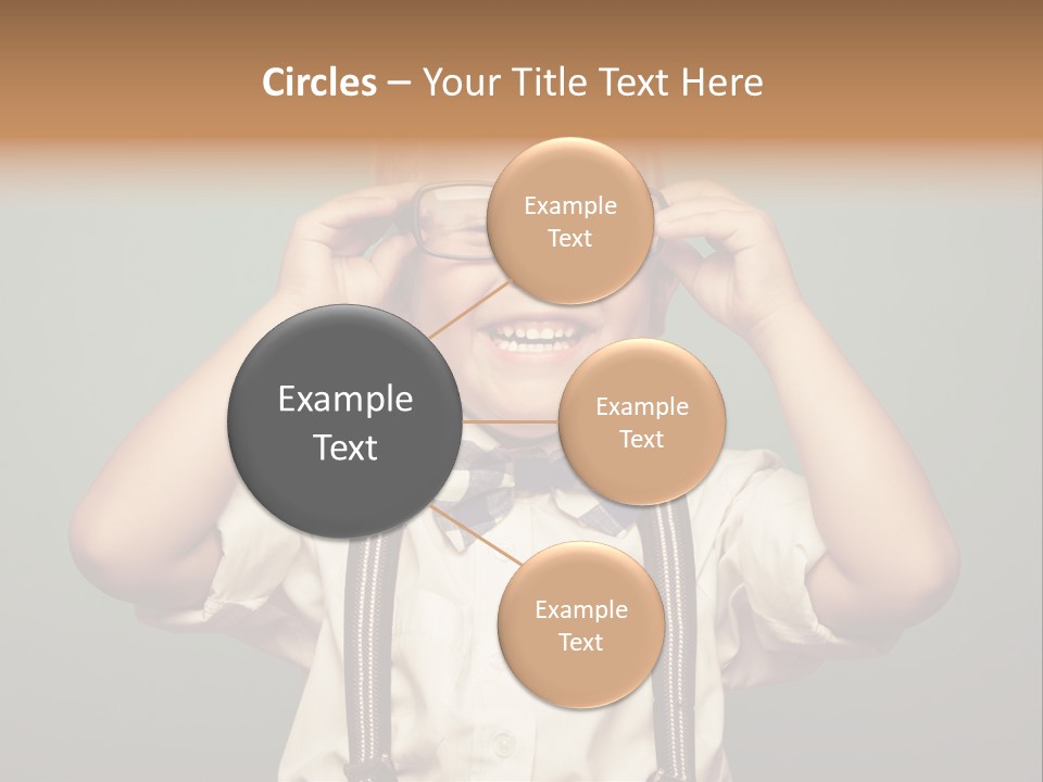 Child Kid Photo PowerPoint Template