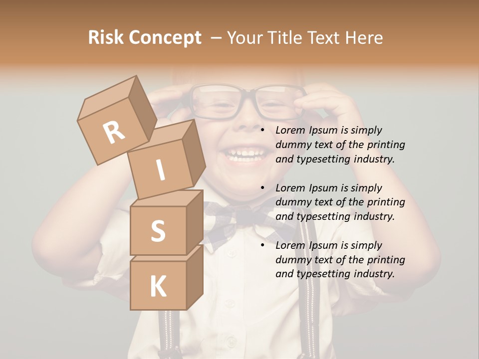 Child Kid Photo PowerPoint Template