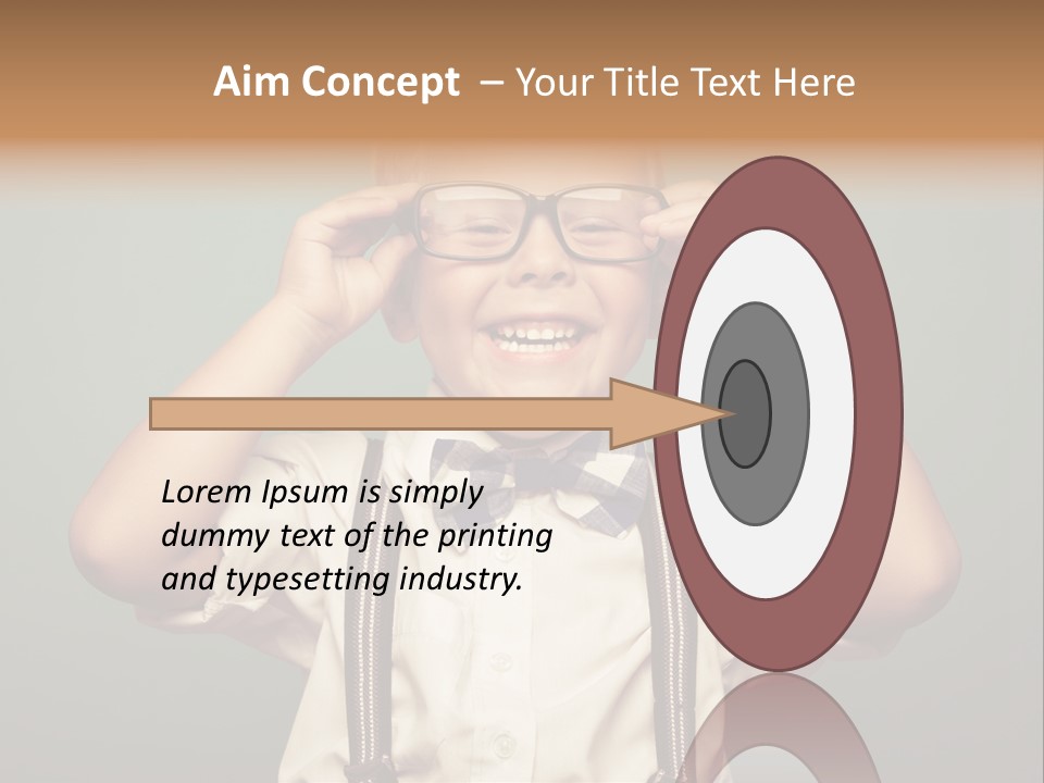 Child Kid Photo PowerPoint Template