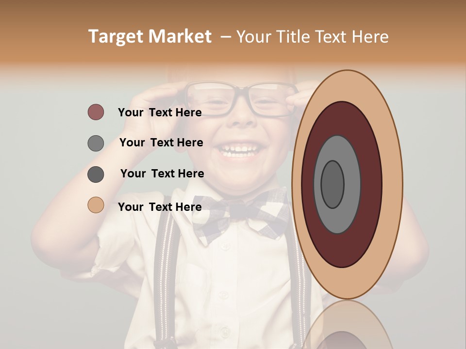 Child Kid Photo PowerPoint Template