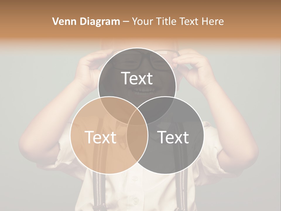 Child Kid Photo PowerPoint Template