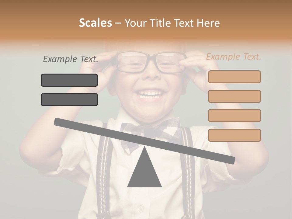 Child Kid Photo PowerPoint Template