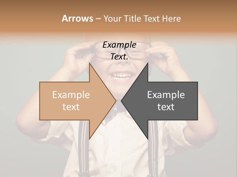 Child Kid Photo PowerPoint Template