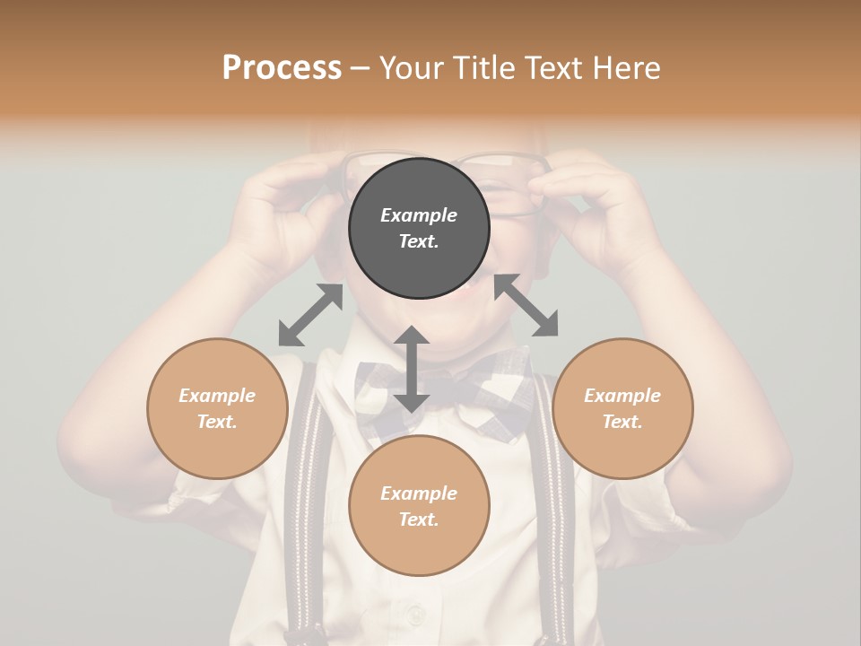 Child Kid Photo PowerPoint Template