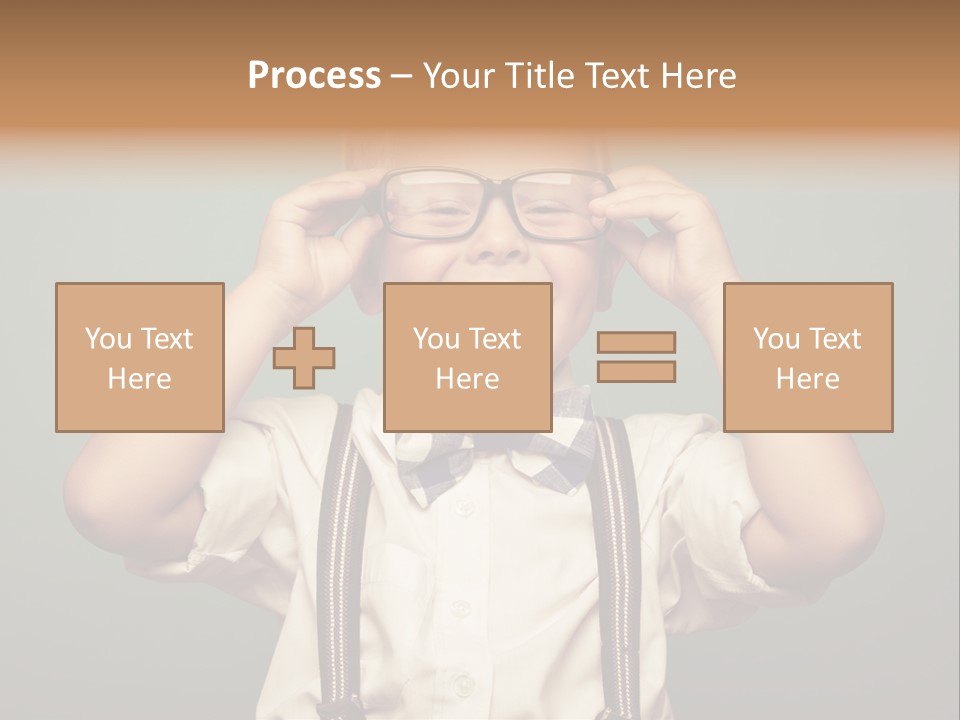 Child Kid Photo PowerPoint Template