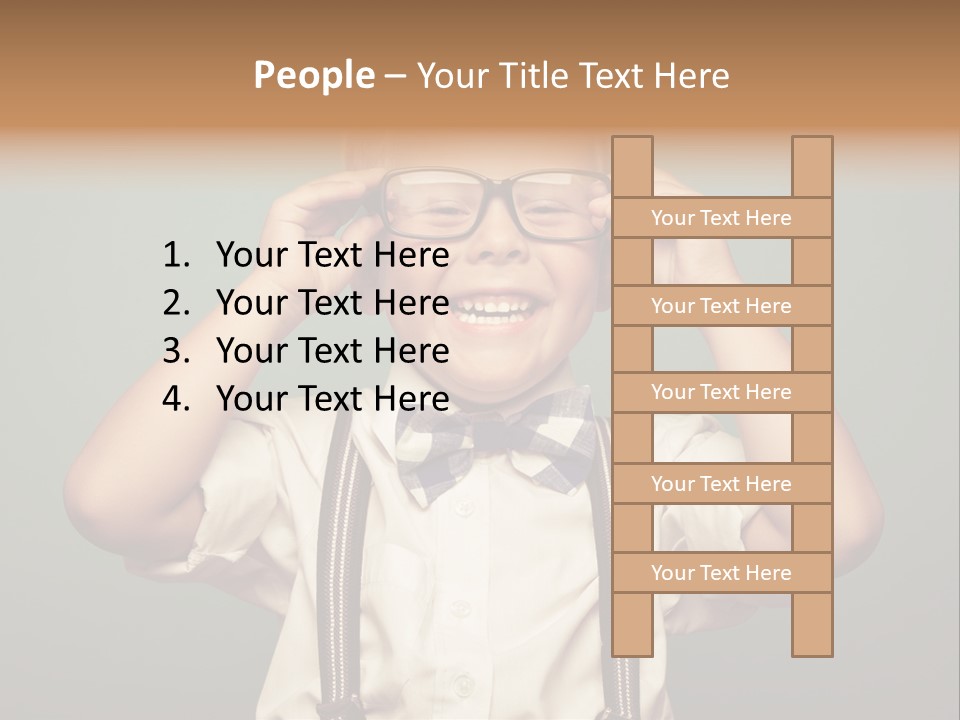 Child Kid Photo PowerPoint Template