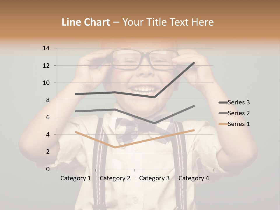 Child Kid Photo PowerPoint Template