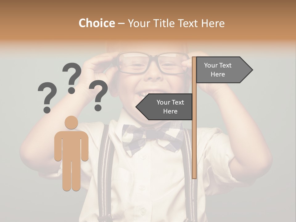 Child Kid Photo PowerPoint Template