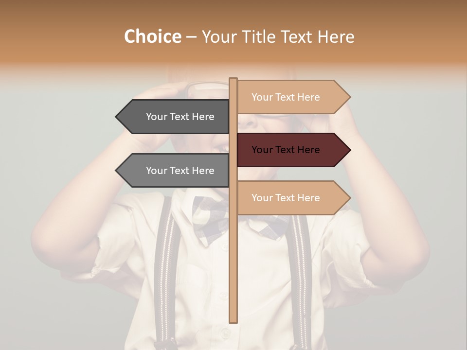 Child Kid Photo PowerPoint Template