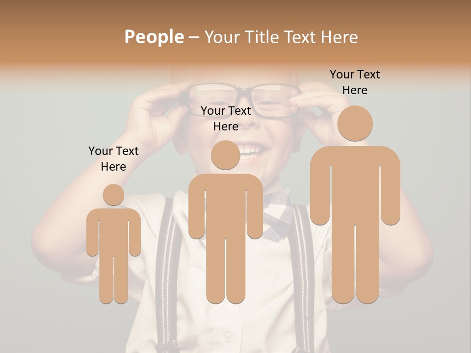 Child Kid Photo PowerPoint Template