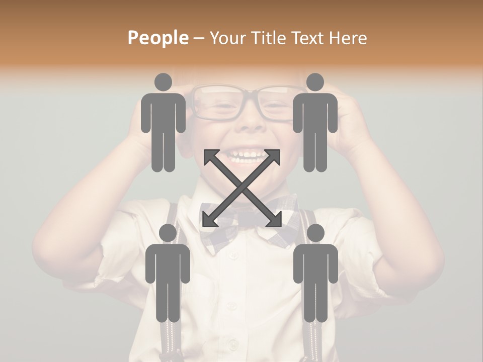 Child Kid Photo PowerPoint Template