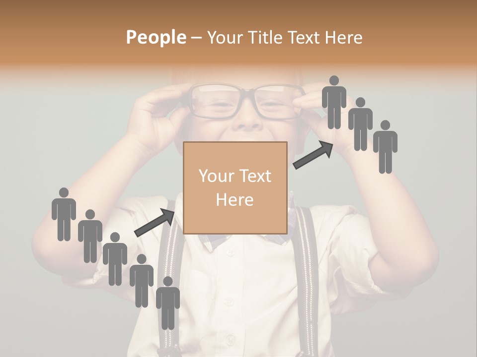 Child Kid Photo PowerPoint Template