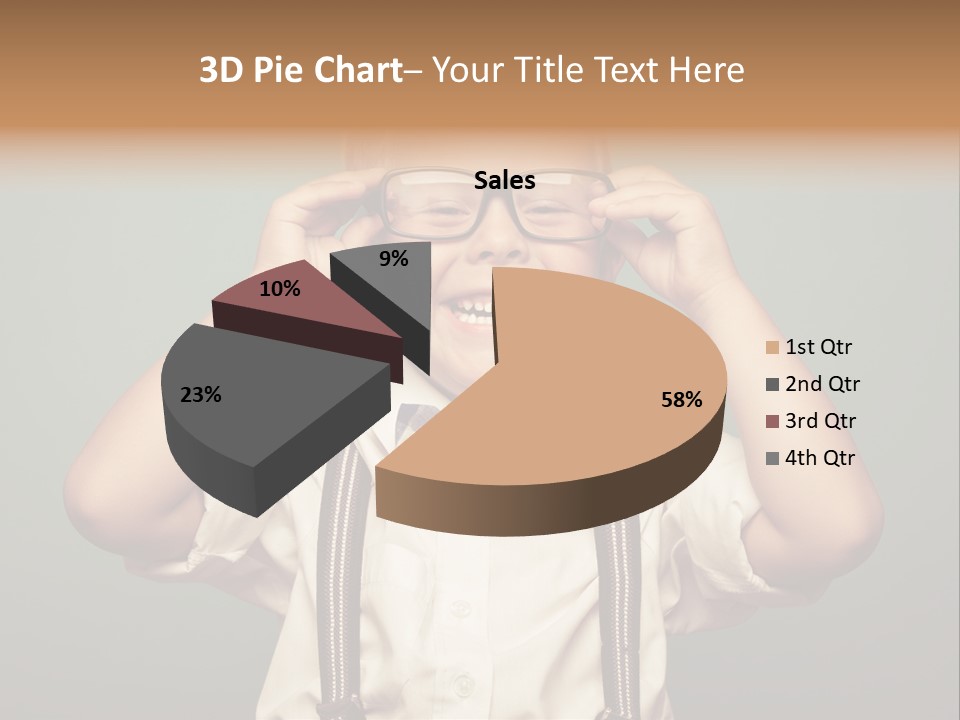 Child Kid Photo PowerPoint Template