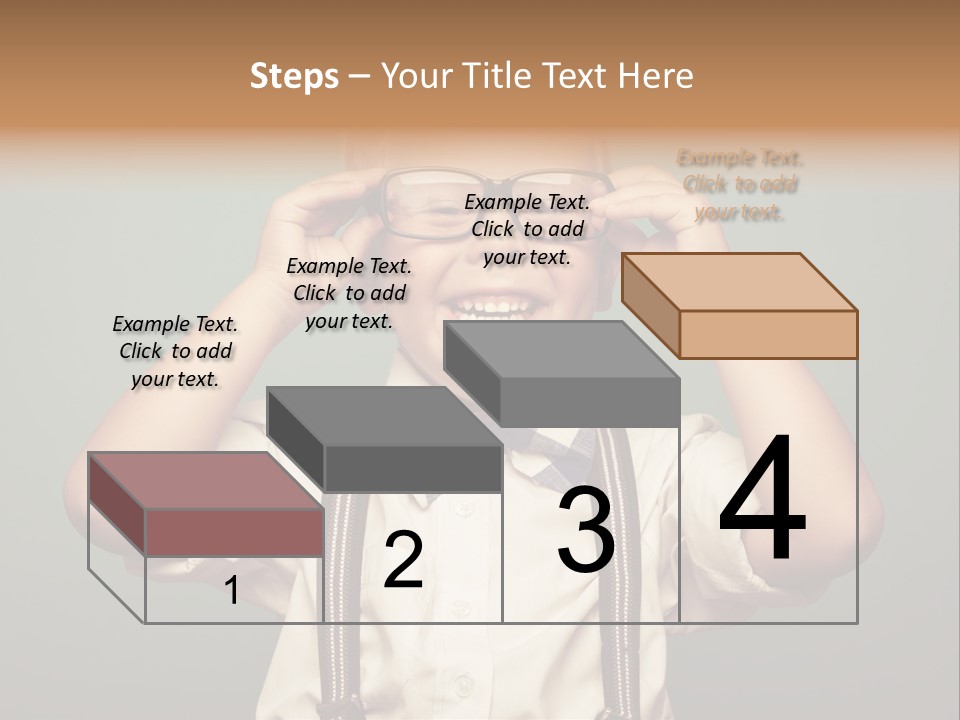 Child Kid Photo PowerPoint Template