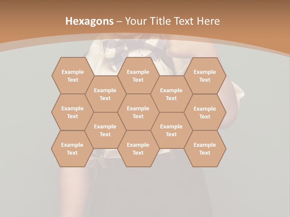 Back To School Preschool Face PowerPoint Template