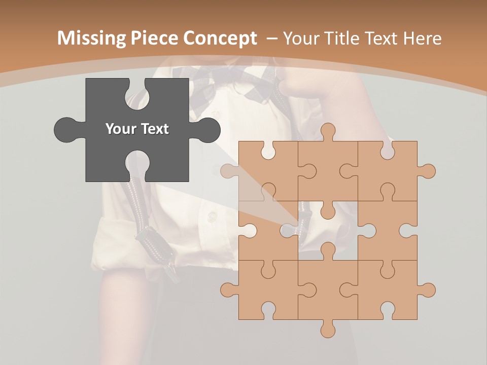 Back To School Preschool Face PowerPoint Template