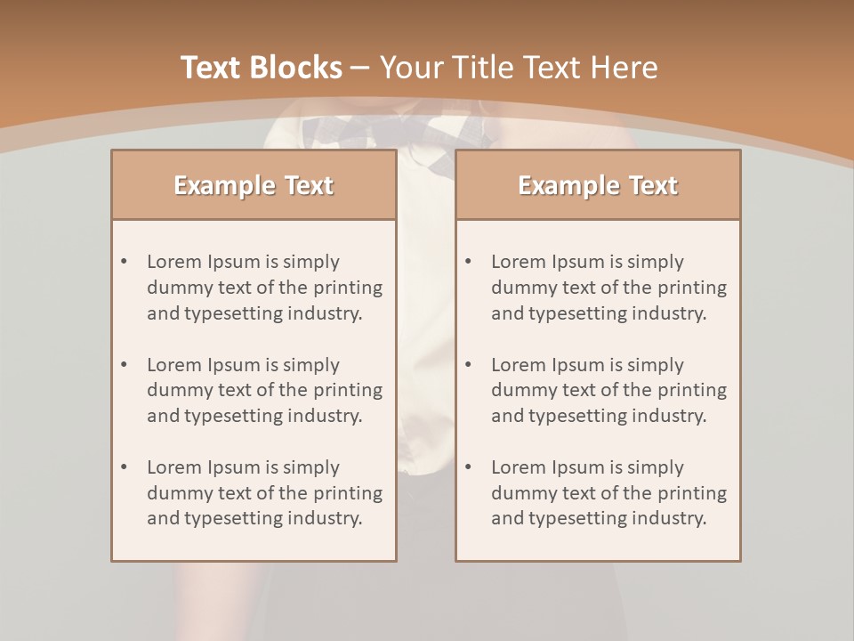 Back To School Preschool Face PowerPoint Template