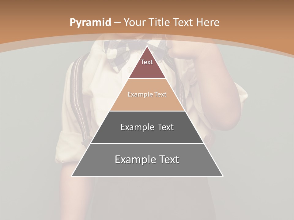 Back To School Preschool Face PowerPoint Template