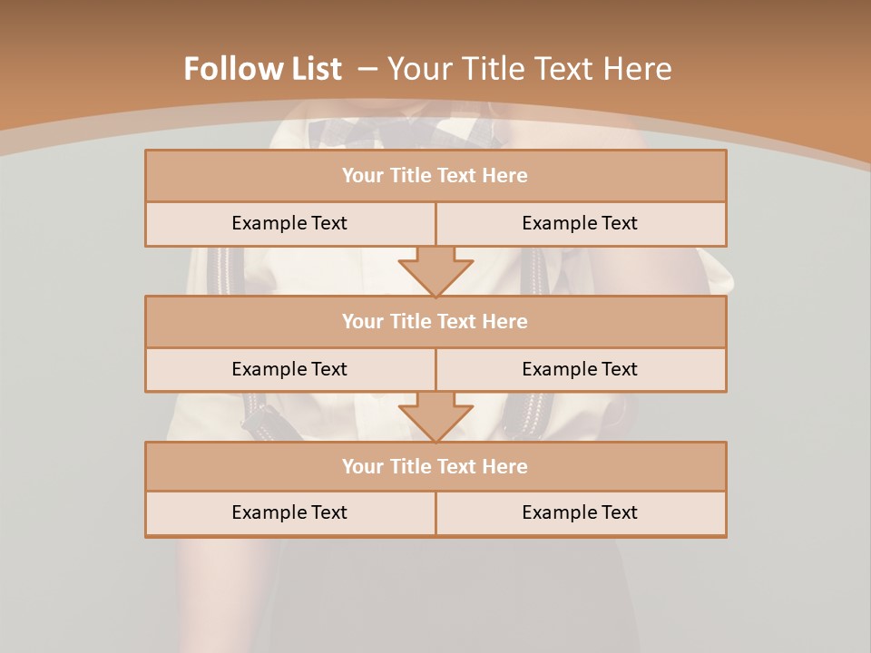 Back To School Preschool Face PowerPoint Template