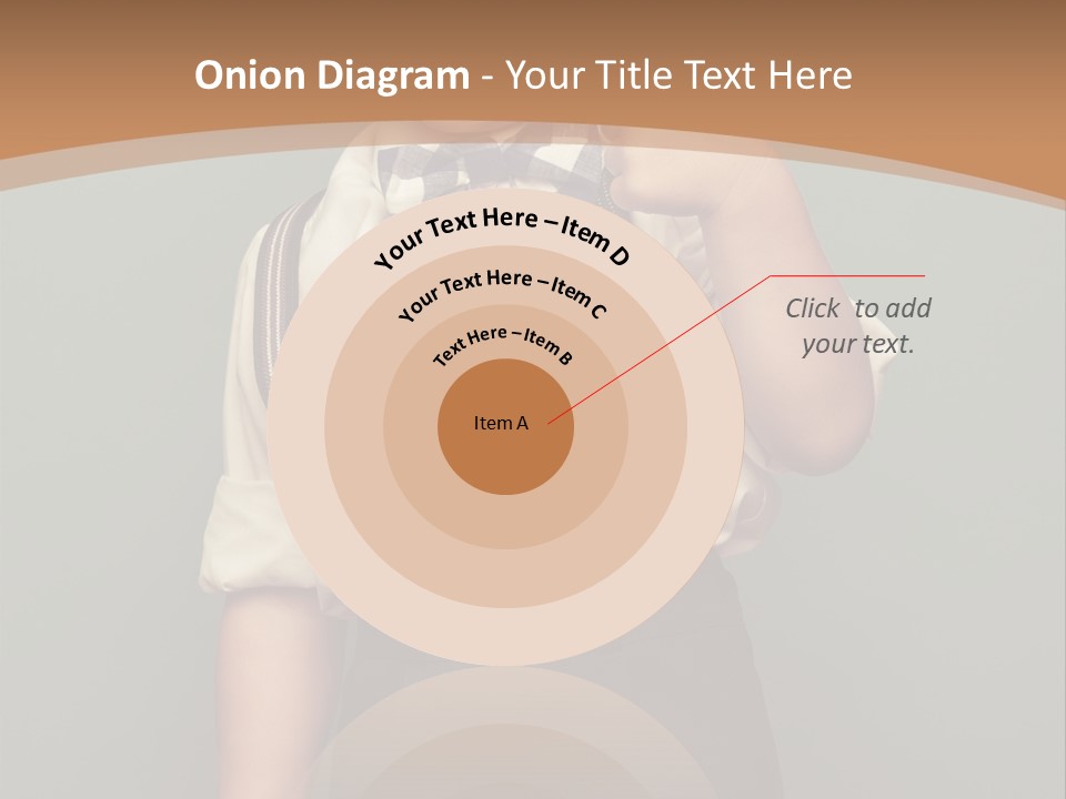 Back To School Preschool Face PowerPoint Template