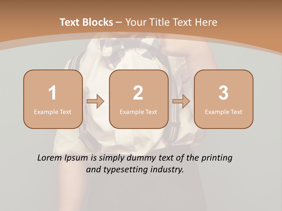 Back To School Preschool Face PowerPoint Template