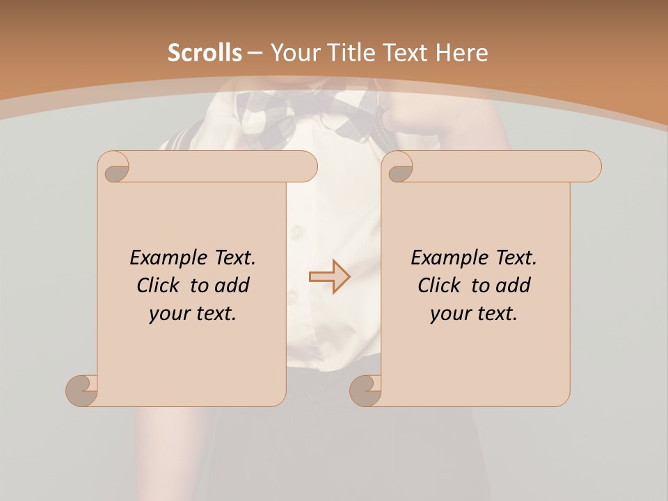 Back To School Preschool Face PowerPoint Template